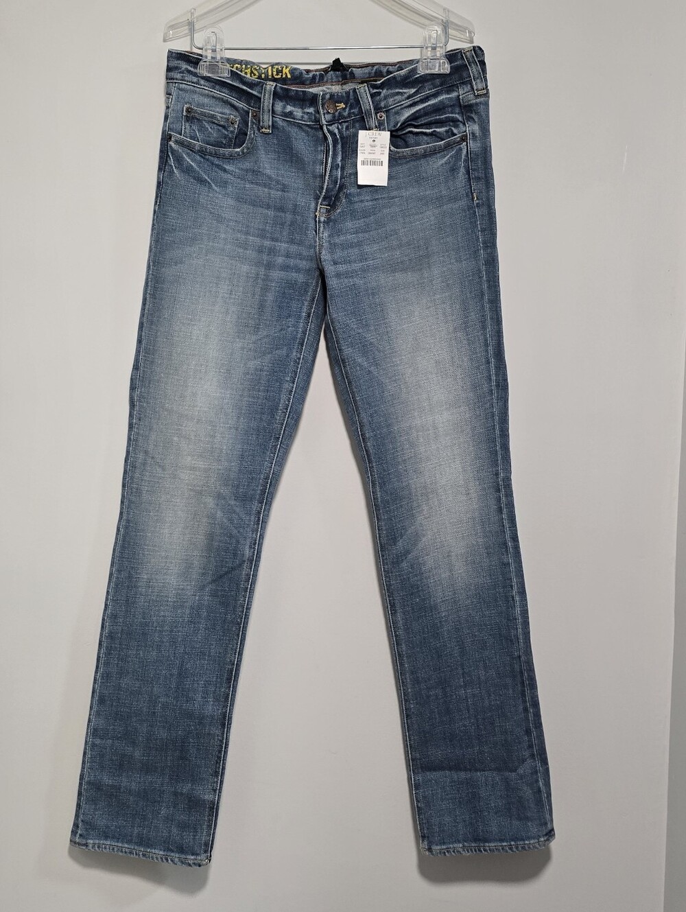 J. Crew Womens Faded Blue Straight Jeans MATCHSTICK 19023 29S